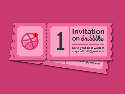 Dribbble Invitation invitation