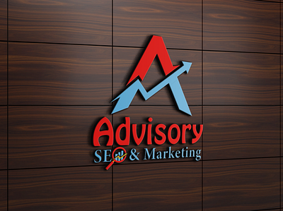 Advisory SEO & Marketing 3d mockup branding design