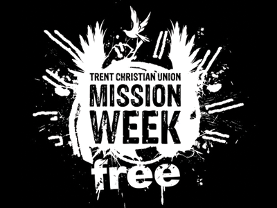 Mission Week grunge hoodie design