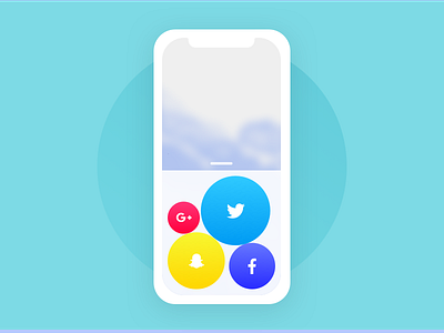 Daily UI Challenge #010 - Social Share by Dan Ryland on Dribbble