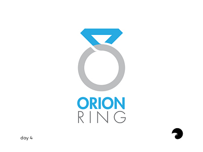 Orion Ring | Daily Logo Challenge #4 branding daily daily logo challenge dailylogochallenge logo logo design onion ring orion ring ring logo