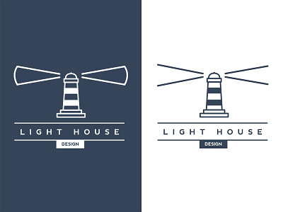 Lighthouse logo design design icon illustration illustrator lineicon logo sea
