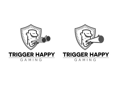 Gaming logo THG gaming guns illustration illustrator logo photoshop trigger