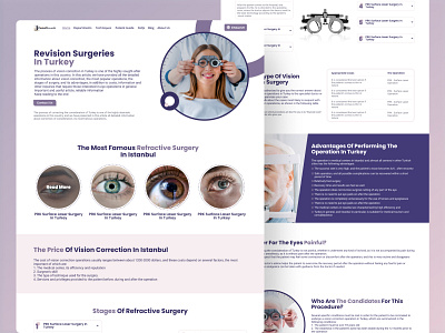 Eyes Revision Clinic ui