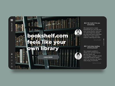 Online library website