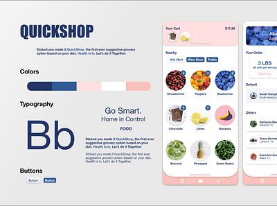 QUICKSHOP design ui uiux