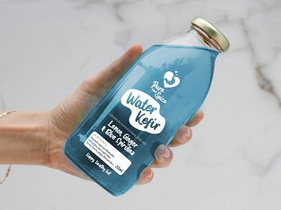 Pure and Spice - Water Kefir Package Design