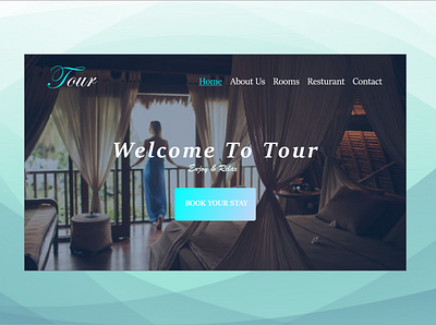 Tour Hotel adobe xd business design designer designs hotel hotels uiux uxdesign webdesign website website design