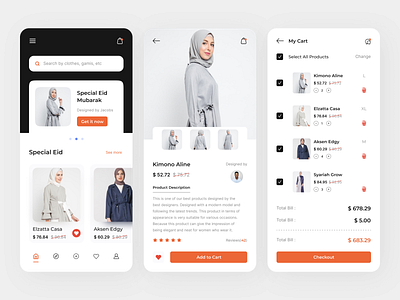 Mobile App - Clothing Store