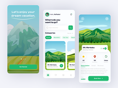 Mobile App - Travel Service