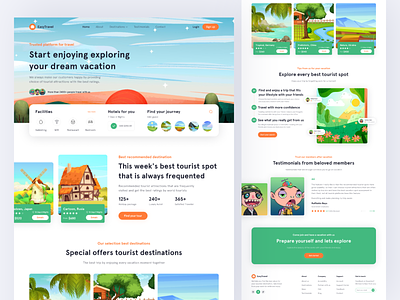 Landing Page - Travel Agency