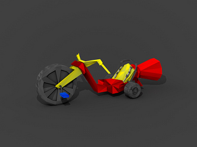 Bigwheel 3d c4d cinema4d claymore low poly lowpoly