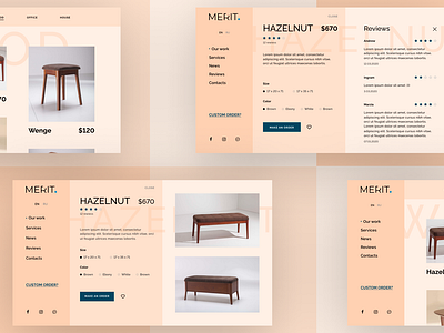 Furniture Factory Website Redesign