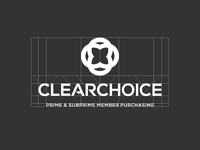 ClearChoice Grid brand branding choice clear grid identity logo mark typography visual identity