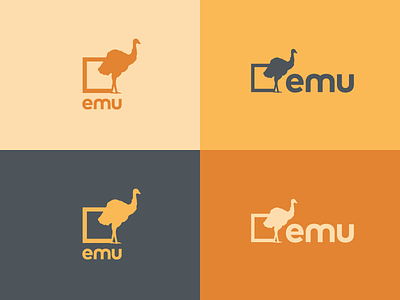 Emu Rebrand animal branding construction emu logo passive house science visual identity