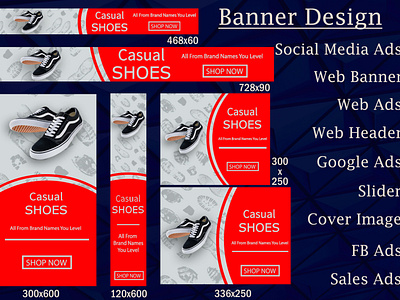 Shop Clothing Web Banners