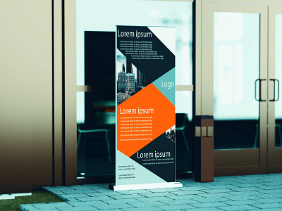 Roll Up Banner Design, Pop Up Banner, Standee