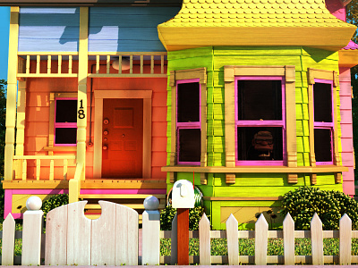 Pixar Up house 