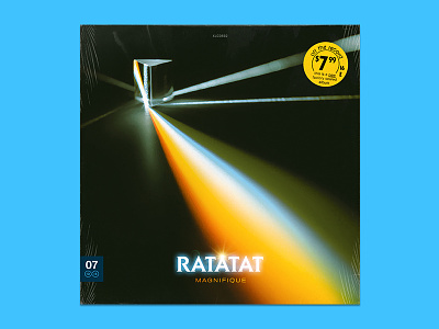 10x15 / #7 Ratatat - Magnifique 10x15 album art ratatat