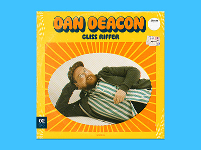 10x15 / #2 Dan Deacon - Gliss Riffer 10x15 album art dan deacon