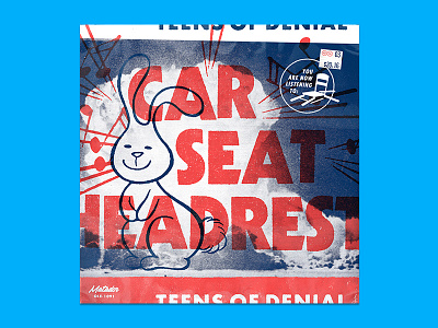 10x16 — #3: Teens of Denial by Car Seat Headrest 10x16 album art car seat headrest