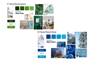 MoodBoards colors design moodboard properties realestate ui uidesign uiux