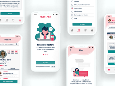 Meditalk healthcare app