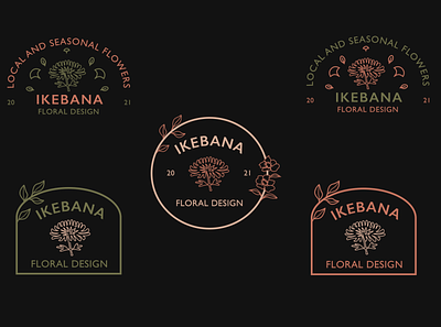 IkebanaFloralDesign-Branding branding design logo