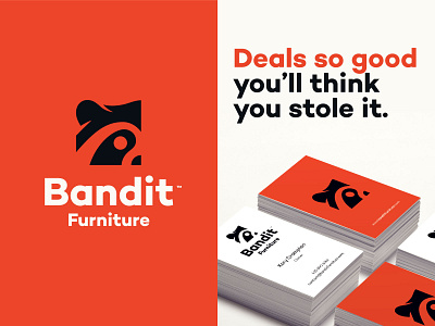 Bandit branding bandit branding businesscard design icon logo logodesign raccoon vector