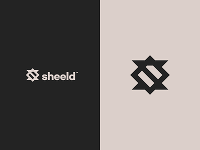 sheeld logo concept branding design icon iconography illustration logo minimal s s logo shield shield logo typography vector