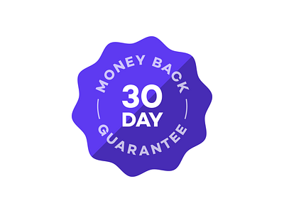 Money Back Guarantee Badge By Trevor Nielsen On Dribbble