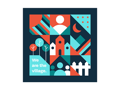 Village in color