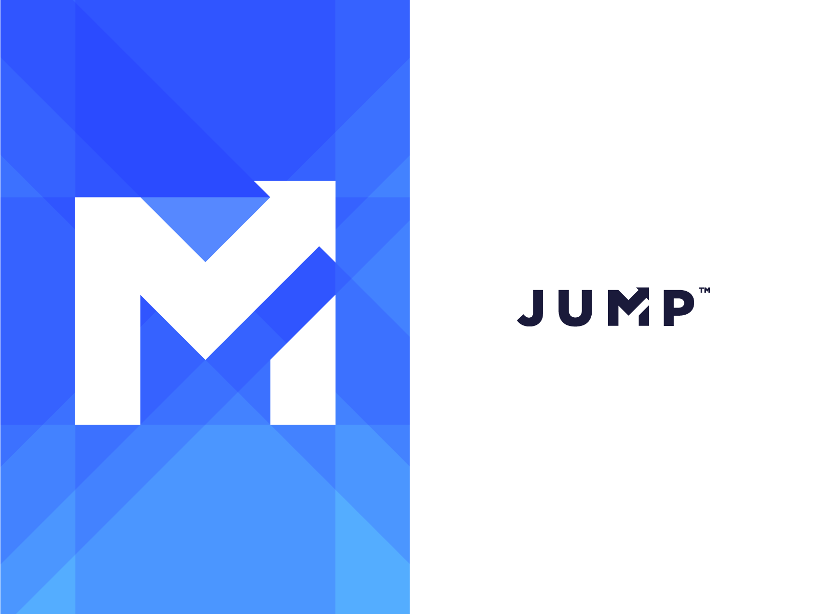 Jump logo concept by Trevor Nielsen on Dribbble