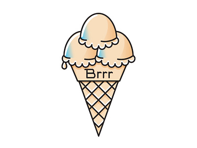 Gucci Mane's Ice Cream Face Tattoo gucci illustration tattoo vector