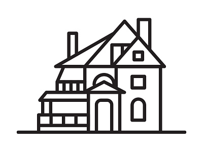 Molly Brown House brown colorado denver house icon illustration illustrator molly museum vector