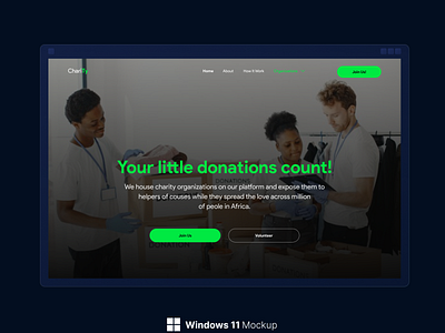 Charity design ui ux figmadesign u ui