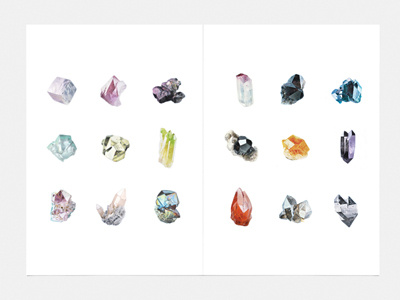 Fanzine «Minerals» carly fanzine minerals pages project waito works