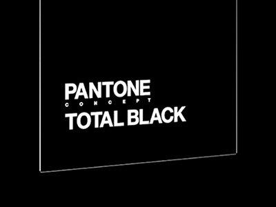 Total Black aesthetics asthtcs black concept dmitry anisimov pantone set total