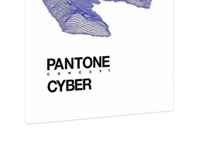 Cyber anisimov art asthtcs concept fashion logo pantone type