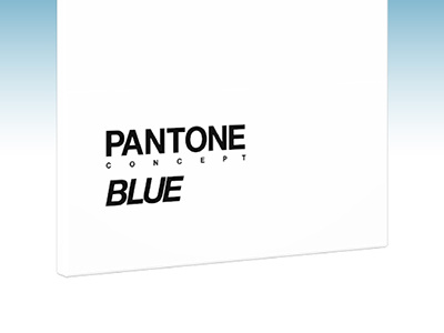 BLUE asthtcs pantone blue by comme des garcons sandal