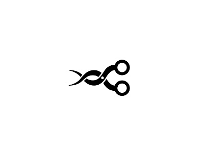 Twisted Scissors branding clean design flat graphic design illustration illustrator logo minimal vector