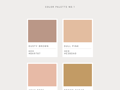 Simple color pallete color color palette design logo uiux