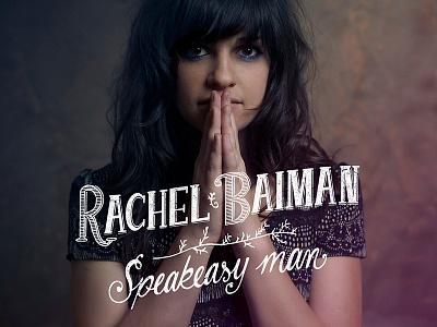 Rachel Baiman Album Cover album cover handdrawn illustration lettering music photoshop retouching script typography