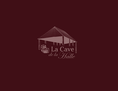 Logo for La Cave de le Halle branding branding concept design logo logo design visual identity