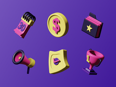 3D Business Icon 3d 3dicons animation app art branding graphic design icon illustration