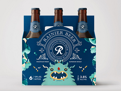 RainierBeer / PackagingDesign / Pazuzu Light