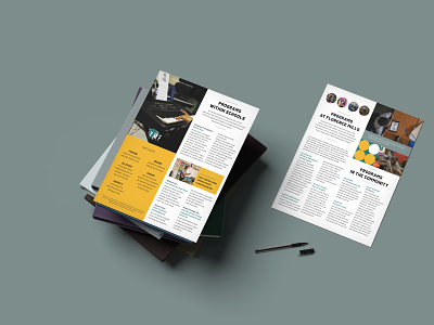 YMF | Brochure Design brochure brochuredesign design flyer graphic design layout poster typography