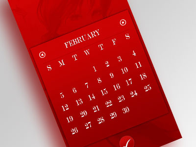app design - calendar