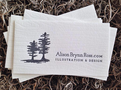 Letterpress Business Cards