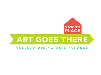 Art Goes There Logo illustration illustrator logo nonprofit